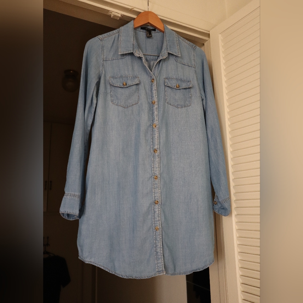 Forever 21 Light Denim Dress